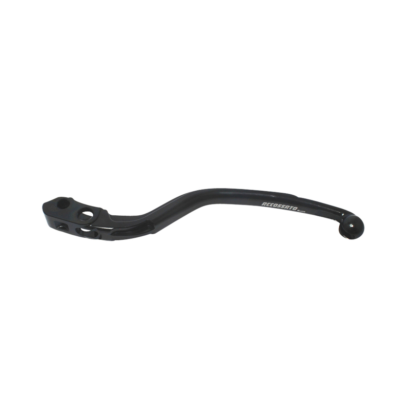 Accossato Fixed Clutch Lever for Accossato and Brembo master cylinders  long black 18mm