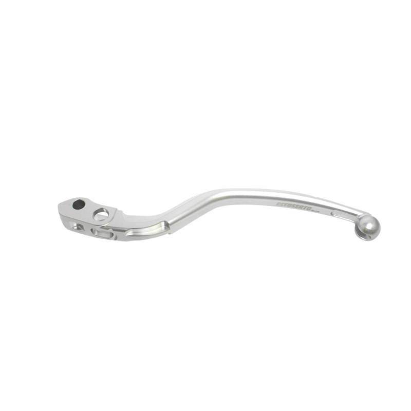 Accossato Fixed Clutch Lever for Accossato and Brembo master cylinders  long silver 18mm