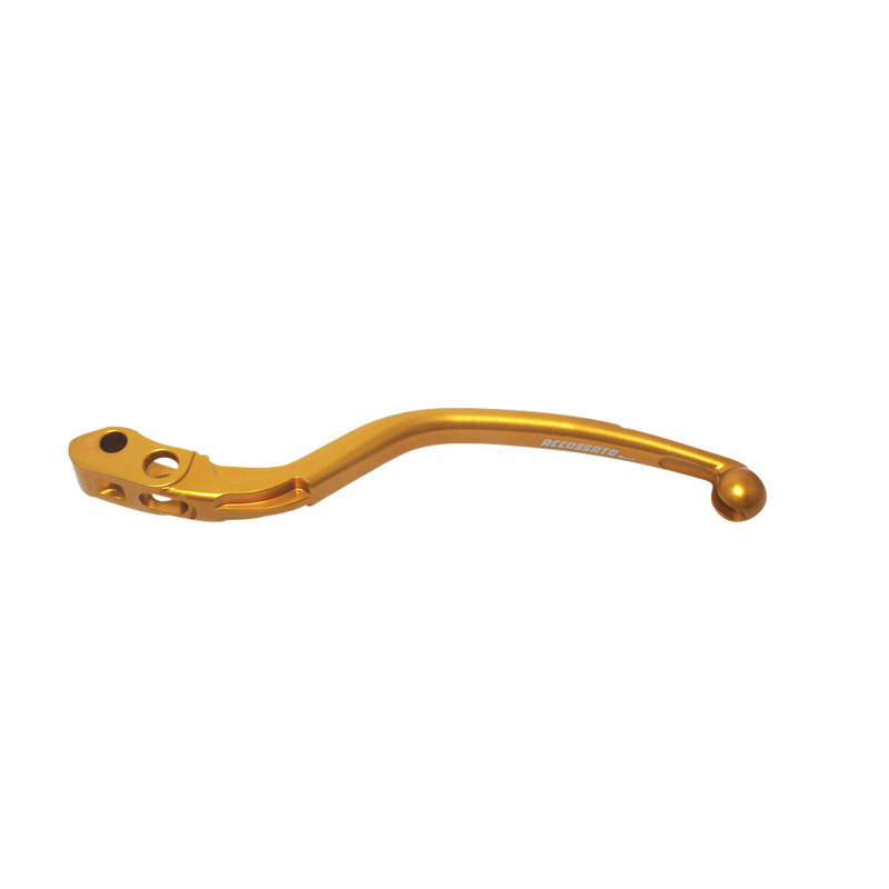 Accossato Fixed Clutch Lever for Accossato and Brembo master cylinders  long gold 16mm