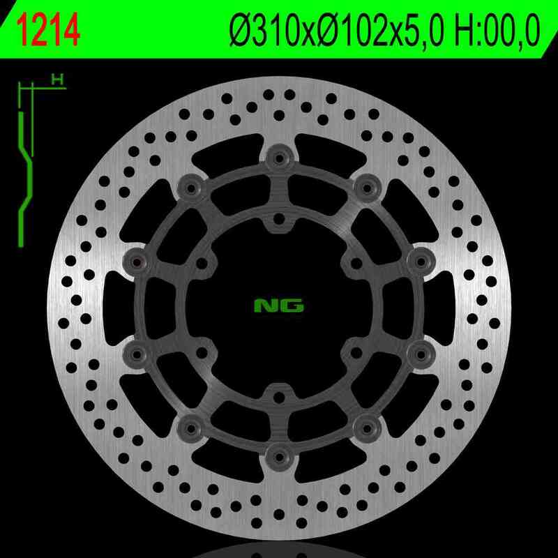 NG Premium Brake Rotor Oem Replacement