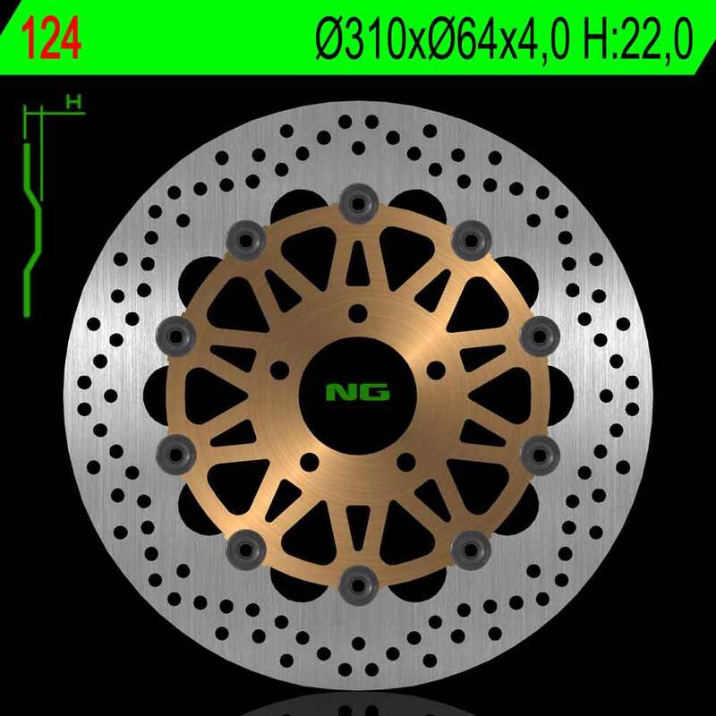 NG Brakes OEM Replacement Rotor