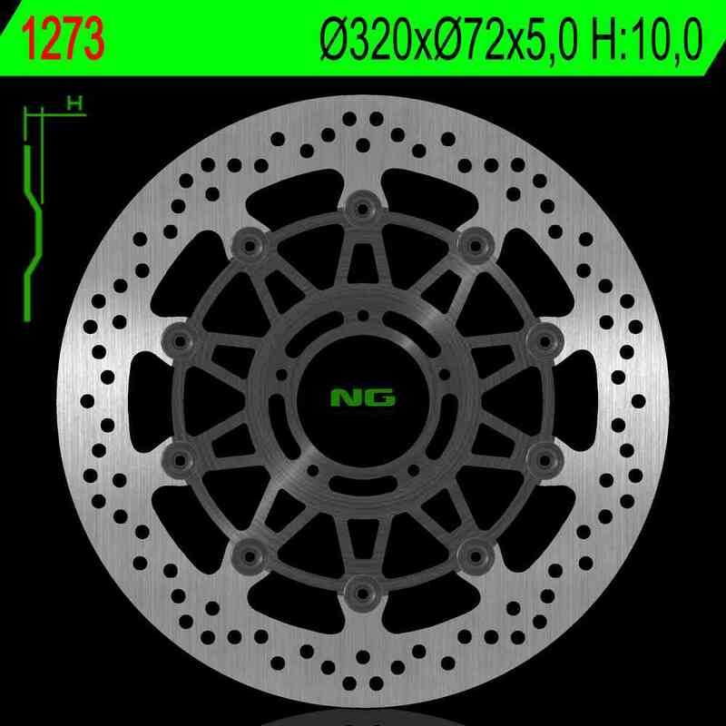 NG Brakes OEM Replacement Rotor