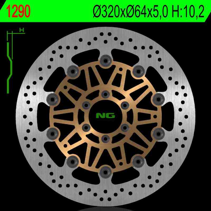 NG Premium Brake Rotor Oem Replacement