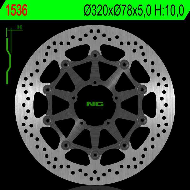 NG Brakes OEM Replacement Rotor