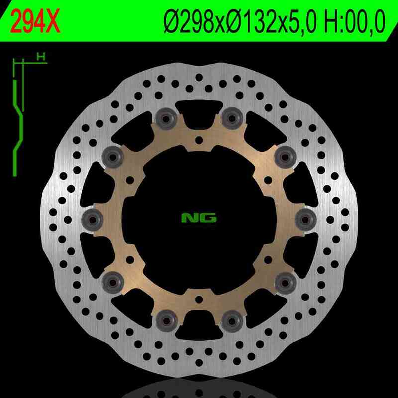NG Premium Brake Rotor Wave Type