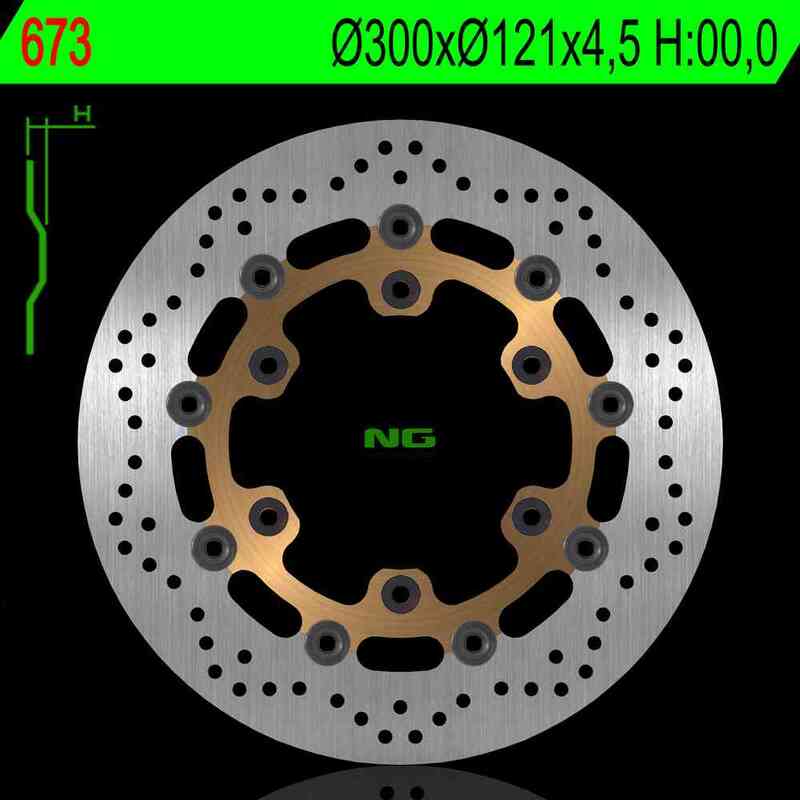 NG Premium Brake Rotor Oem Replacement