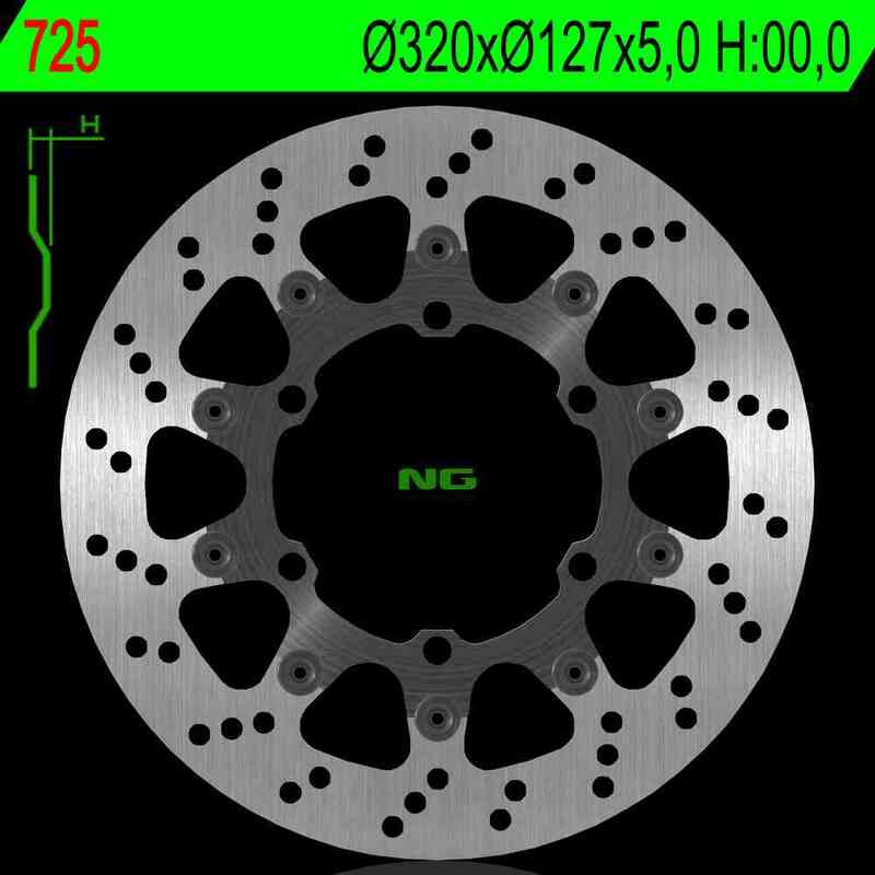 NG Premium Brake Rotor 320mm Rotor only
