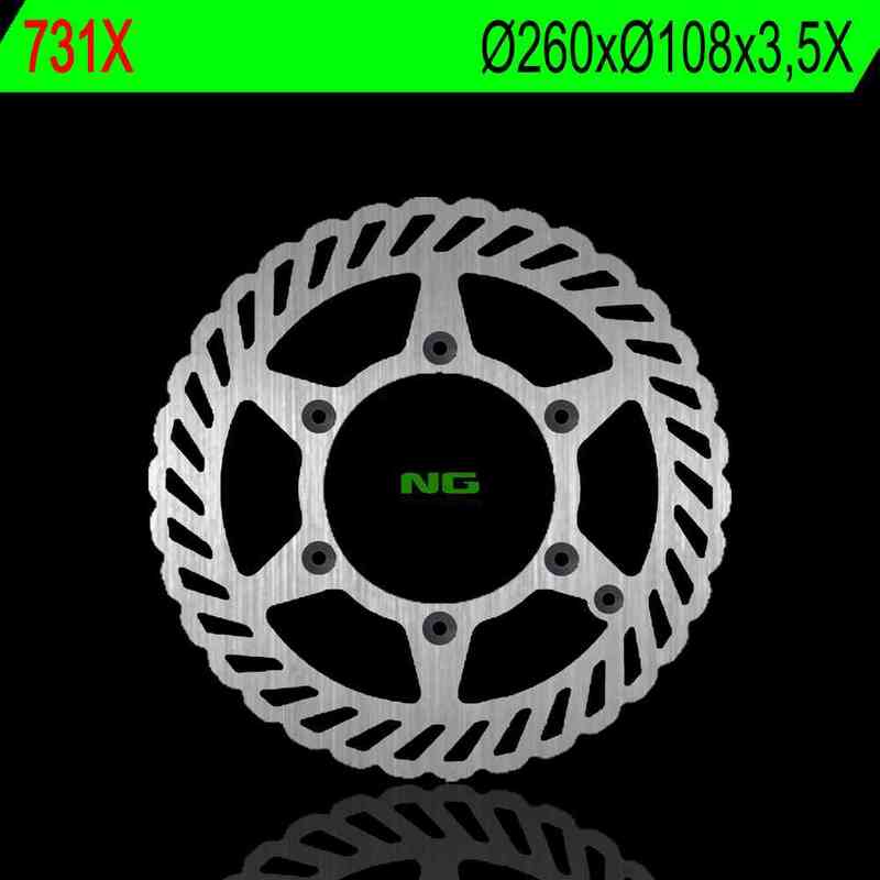 NG Premium Brake Rotor Wave Type