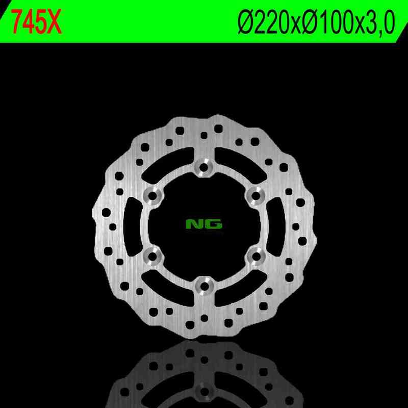 NG Brakes OEM Replacement Rotor Wave Type