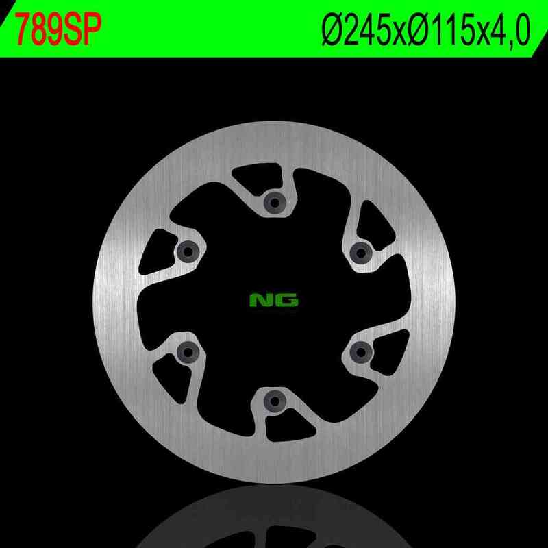 NG Premium Brake Rotor Solid disc no slots or holes
