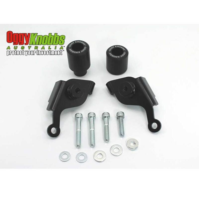 OGGY KNOBBS GSX-R 600 & GSX-R 750 08-10 (Black Knobbs)