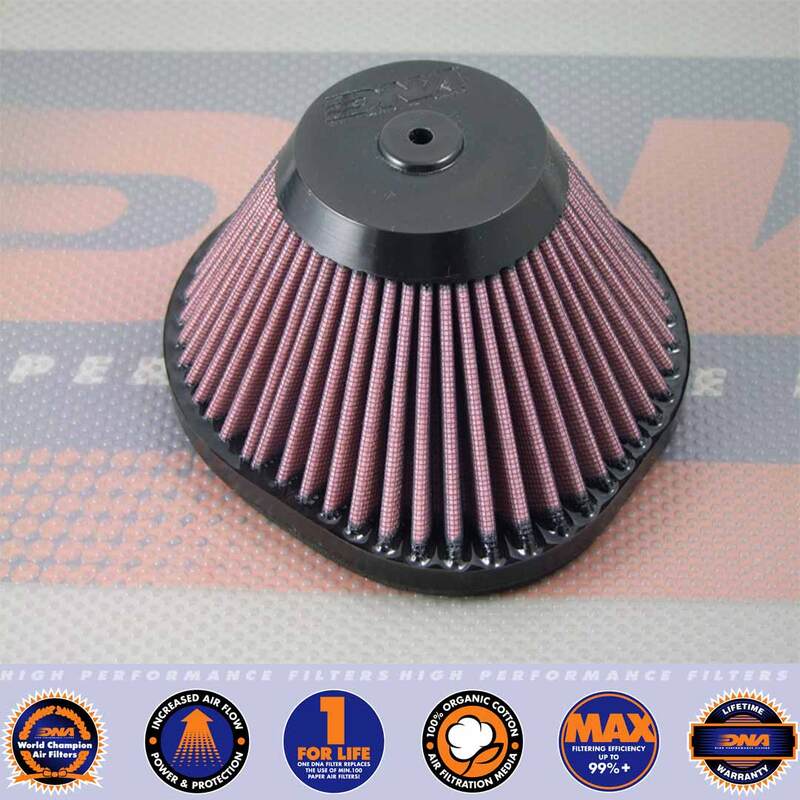 YZ250F 03-12 YZ426F-450F 03-09 YZ125/250 02-15DNA AIR FILTER 