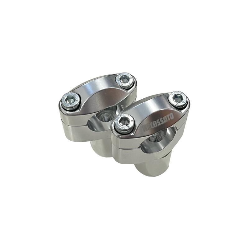 Accossato Riser Kit 60mm for handlebar diameter 28mm silver