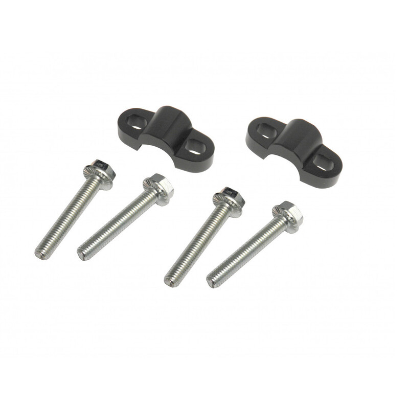 Accossato Riser Kit 10mm for handlebar diameter 22mm black