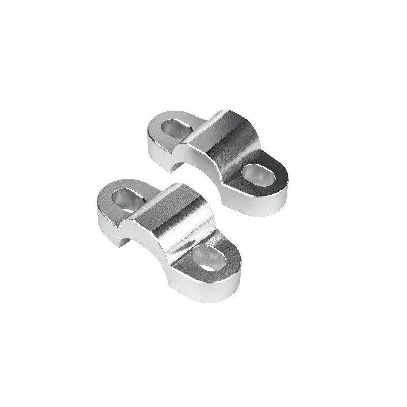 Accossato Riser Kit 10mm for handlebar diameter 22mm silver