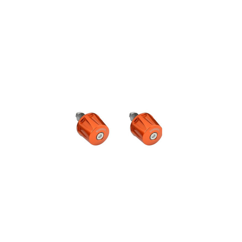 Accossato Handlebar Ends TK001 Aluminium 12 - 20mm orange
