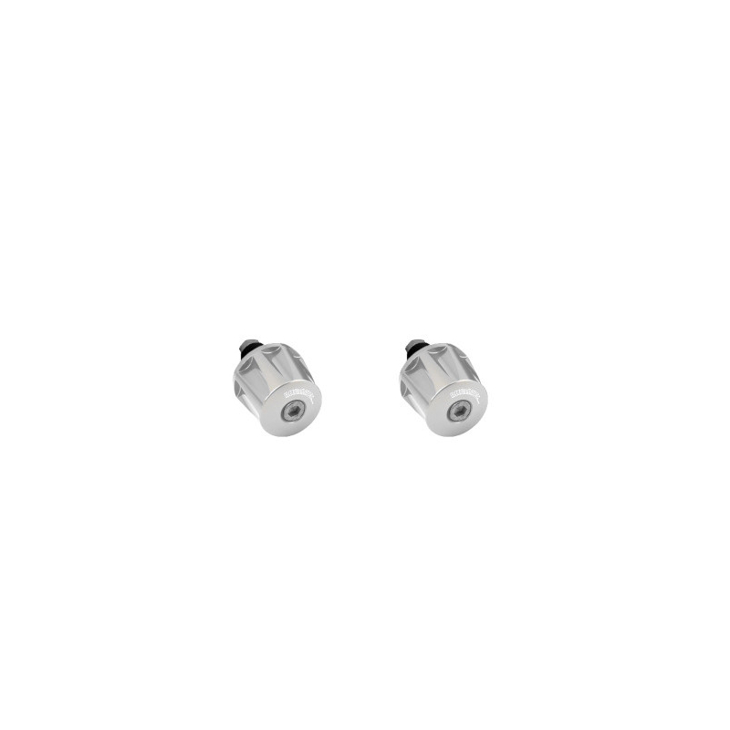 Accossato Handlebar Ends TK001 Aluminium 12 - 20mm silver