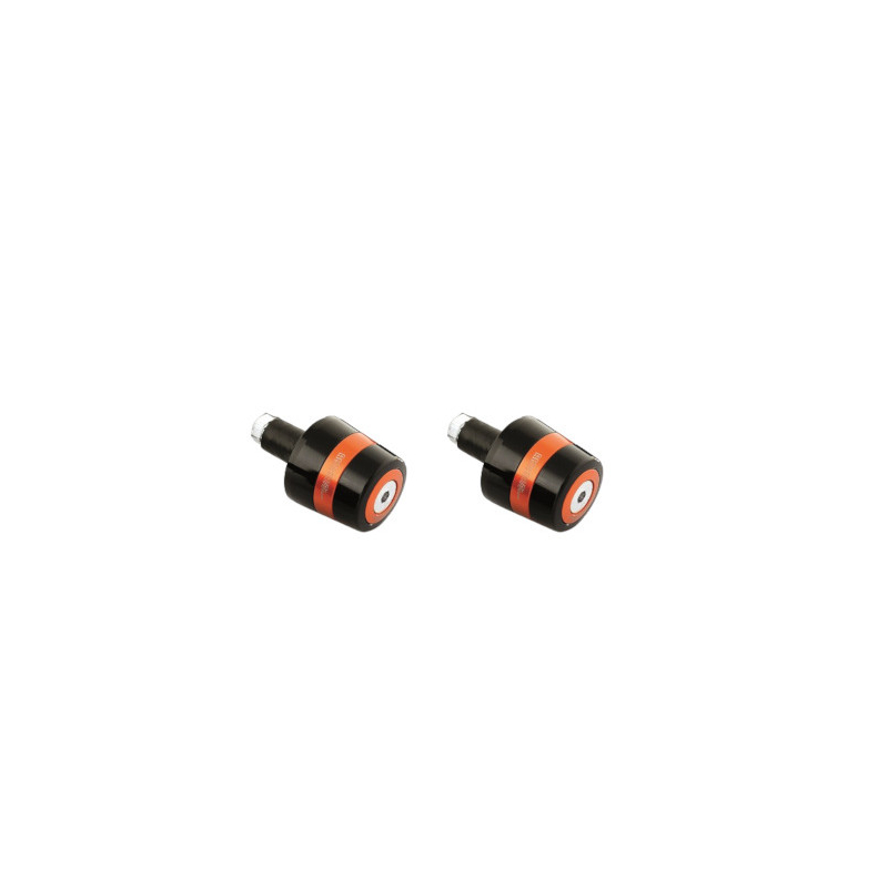Accossato Handlebar Ends TK002 Aluminium 12 - 20mm orange