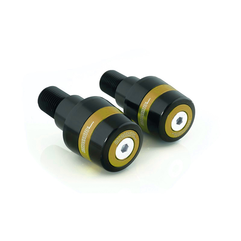 Accossato Handlebar Ends TK003 for Yamaha M16x1.5mm gold