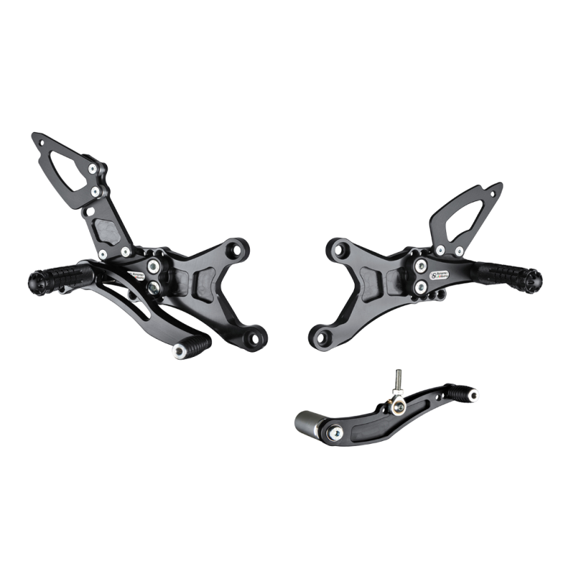 Bonamici Racing Rearsets To Suit Yamaha R1 (2007-2008) - Street Version