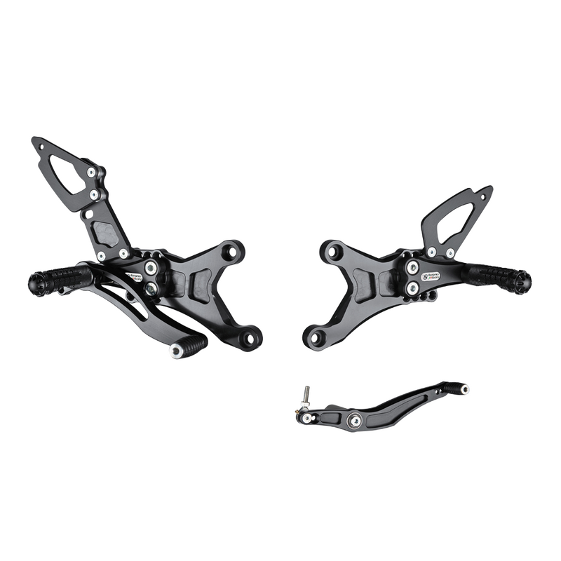 Bonamici Racing Rearsets To Suit Yamaha R1 (2007-2008) - Race Version