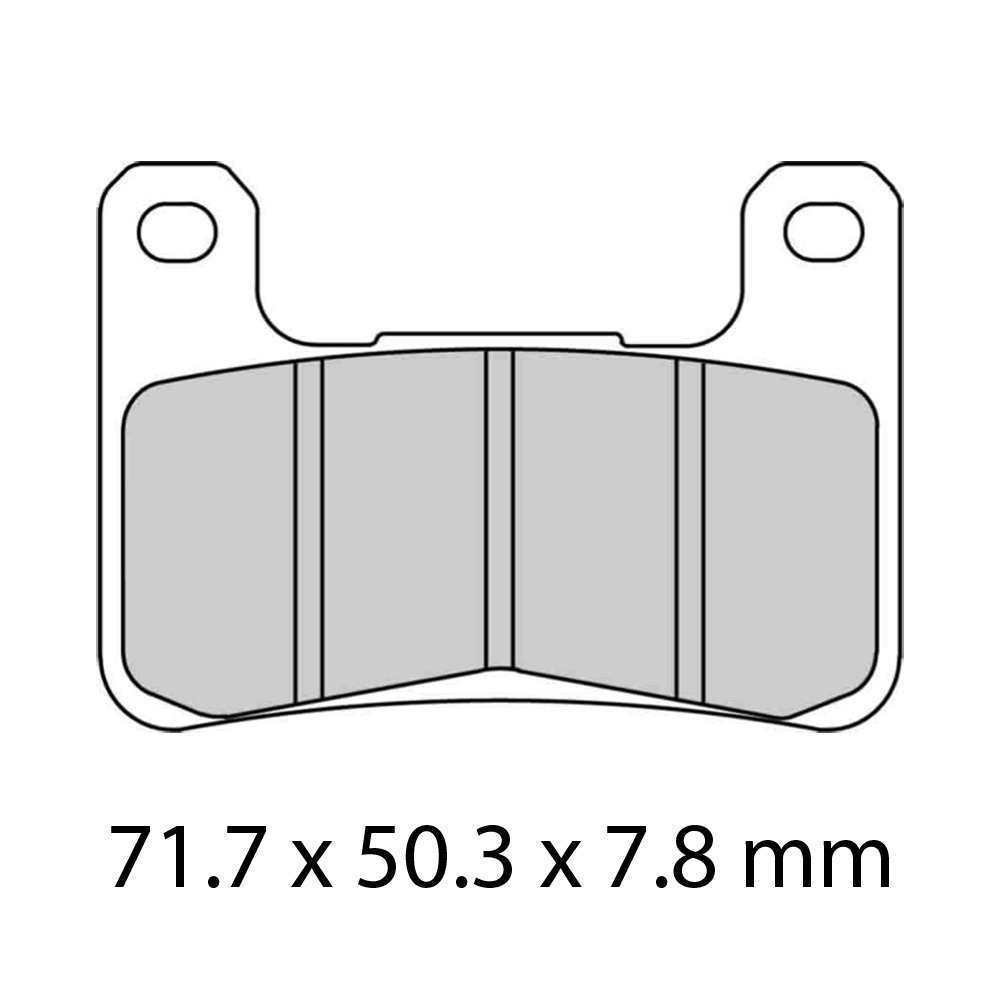 FERODO Race Brake Disc Pad Set - FDB2178 ZRAC