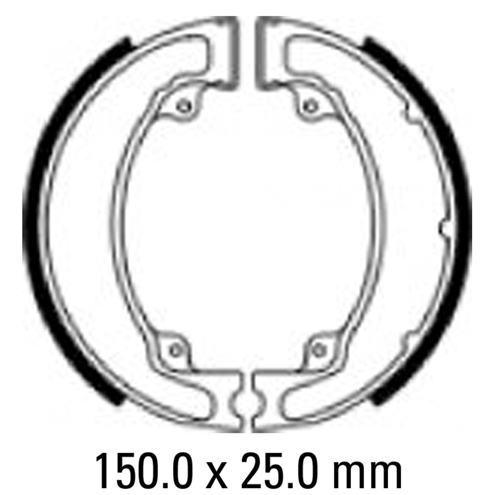 FERODO Brake Shoe Set - FSB750
