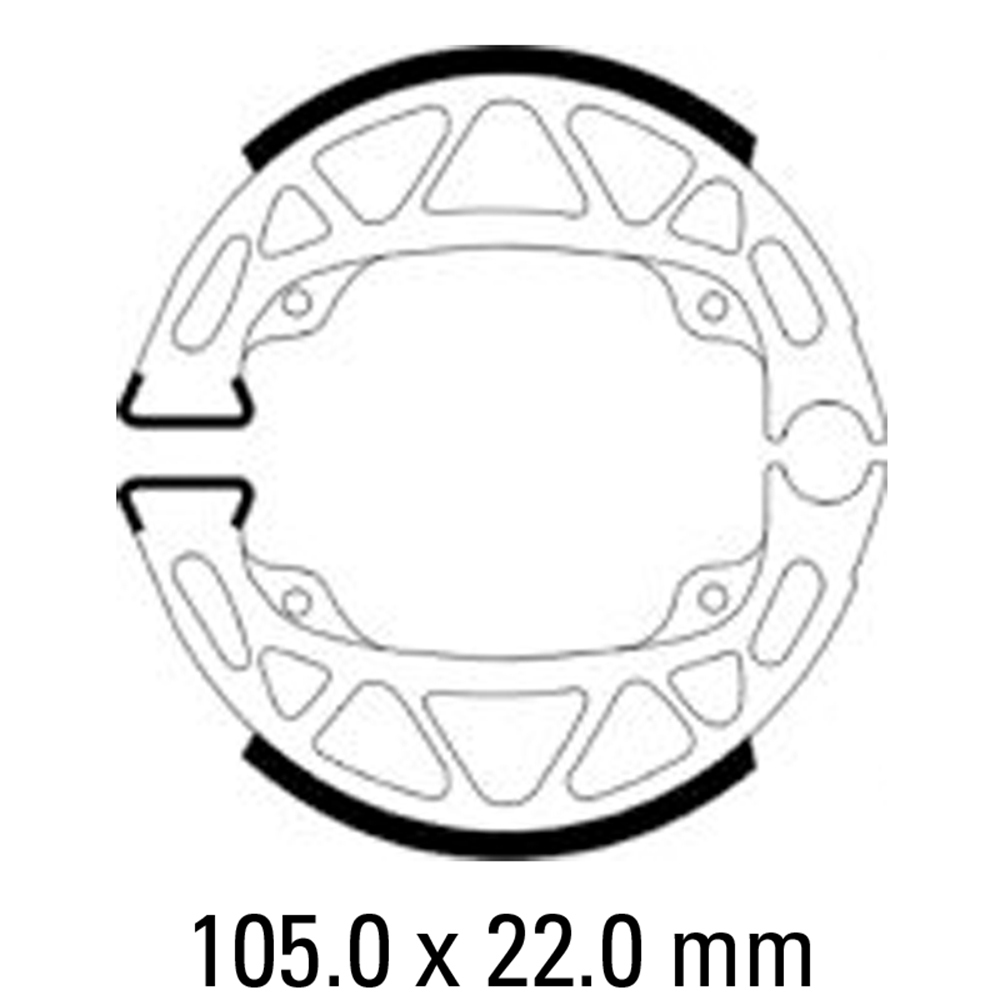 FERODO Brake Shoe Set - FSB952