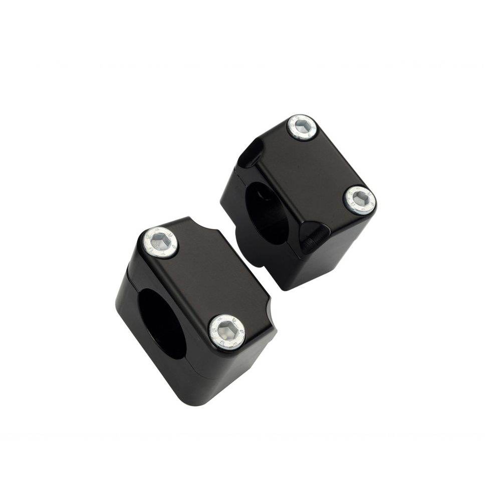 Accossato Handlebar Adapter Kit 22-28mm with 22mm Riser black
