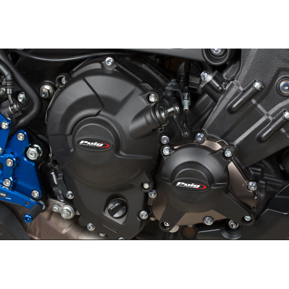 Puig Engine Protective Cover Compatible with Various Yamaha Models
