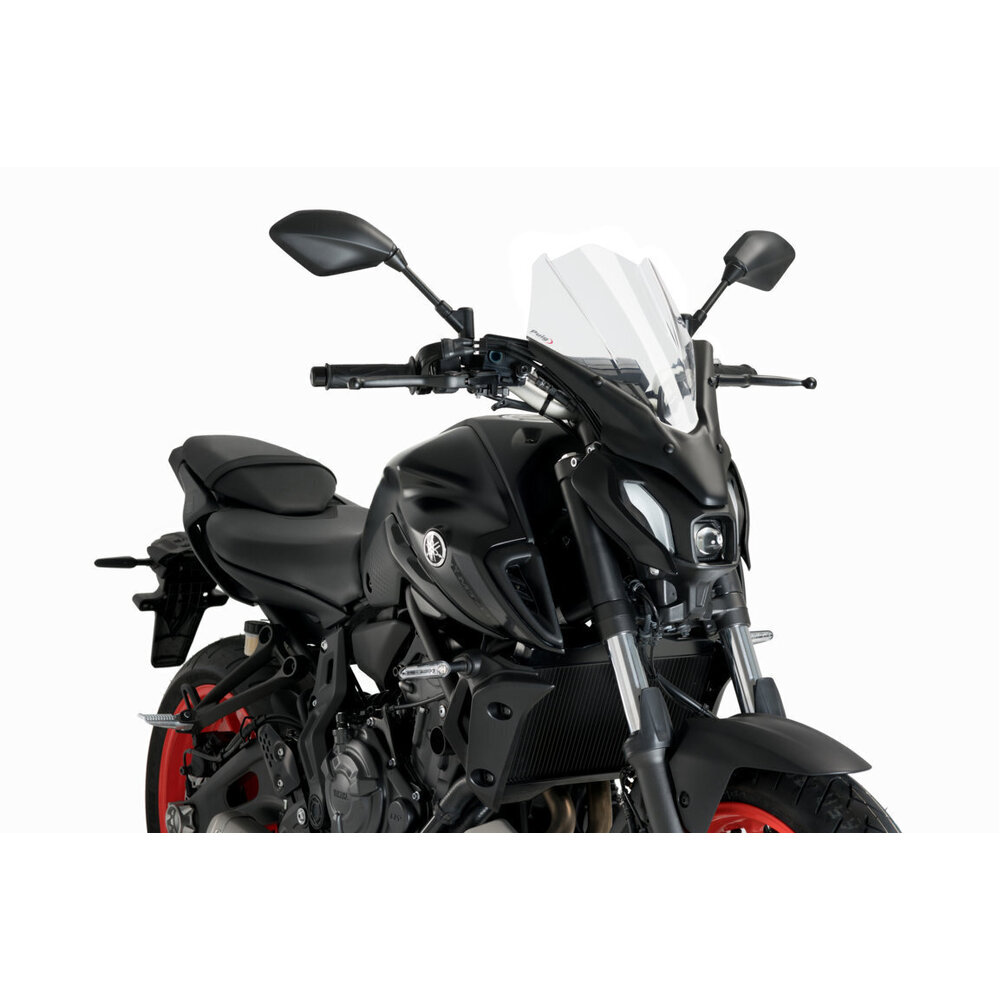 Puig New Generation Touring Screen Compatible With Yamaha MT-07 2021 - Onwards (Clear)