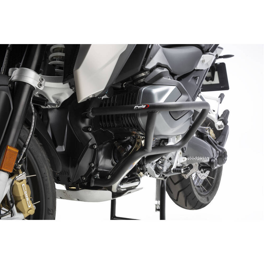 Puig Lower Engine Guard Compatible With BMW R1250GS/HP 2018 - 2020 (Black)