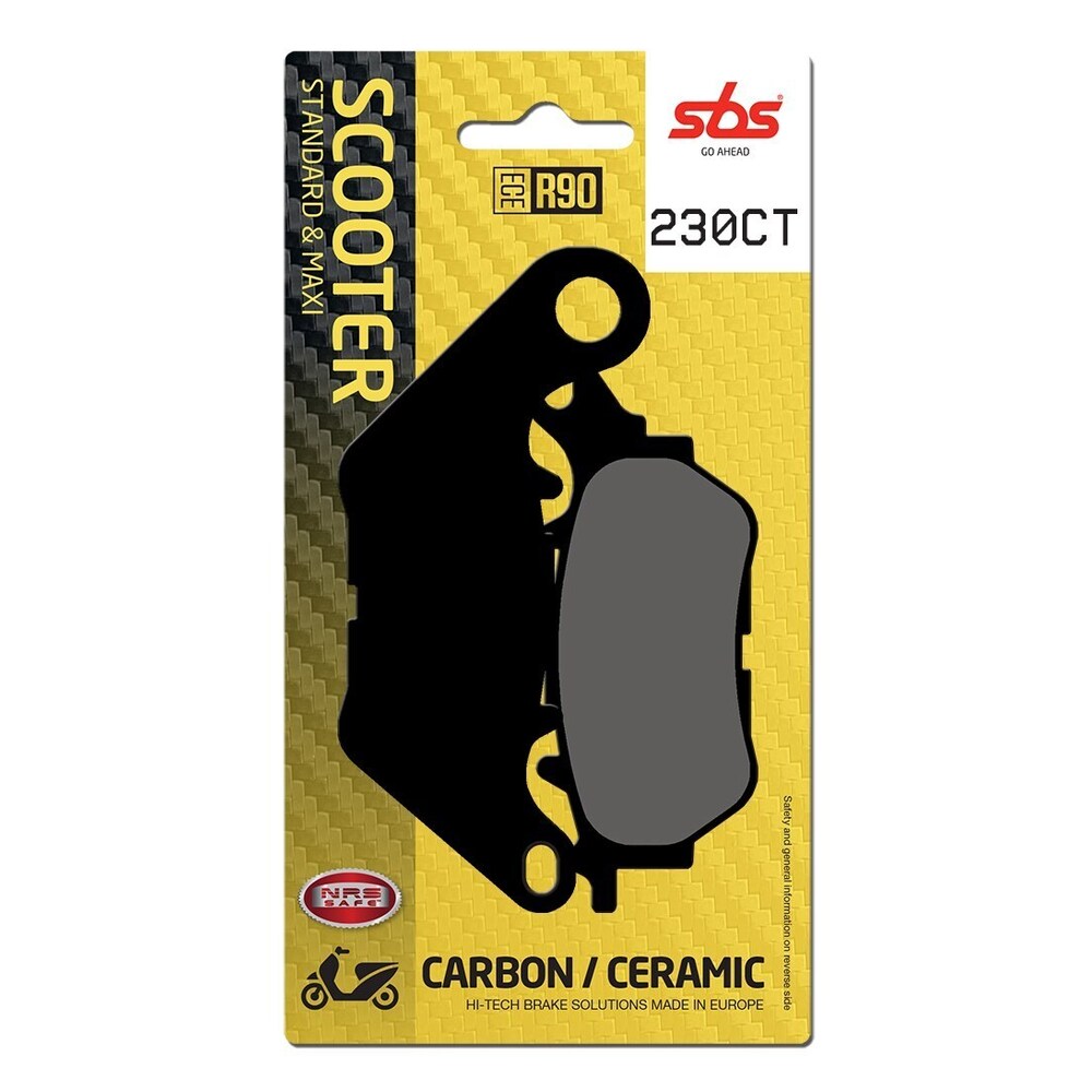 SBS Carbon Tech PADS FR/RR