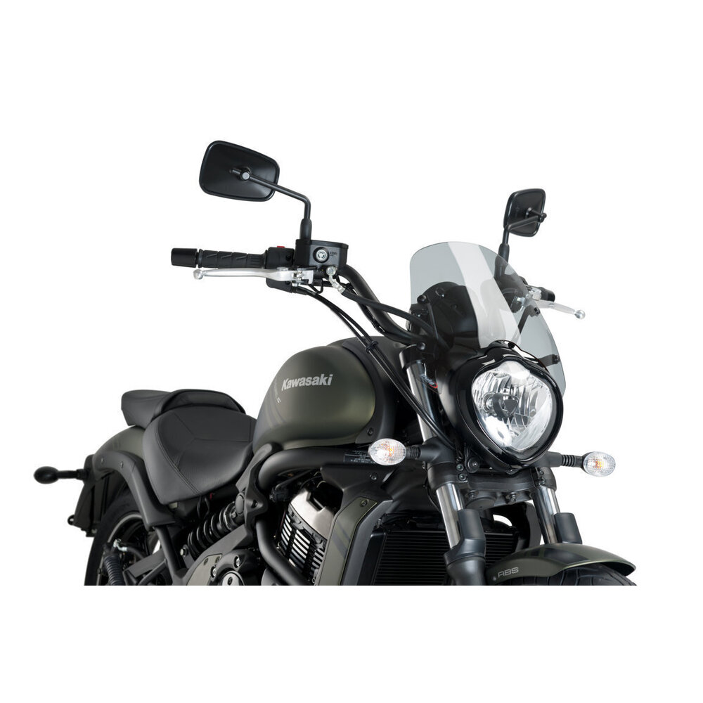 Puig New Generation Sport Screen For Kawasaki Vulcan S/Cafe (Smoke)