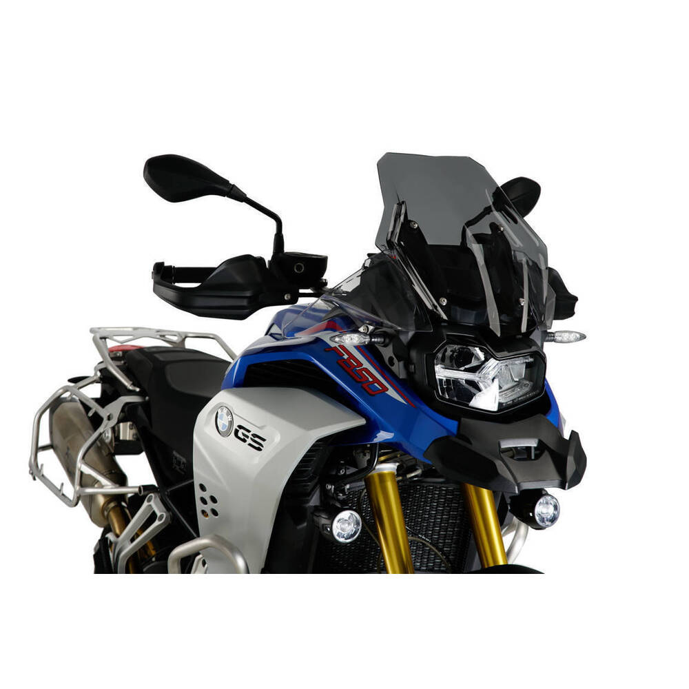 Puig Touring Screen for BMW F750GS 2018-Onwards (Dark Smoke)