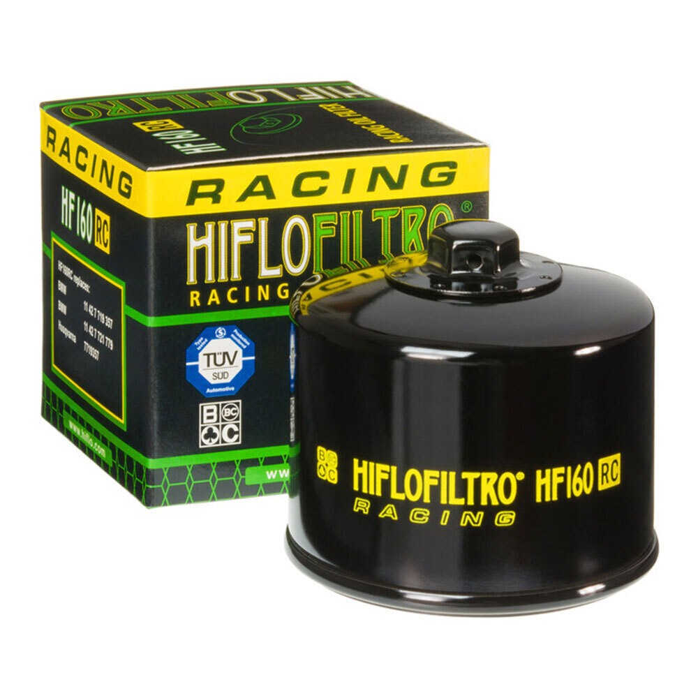 HIFLOFILTRO - OIL FILTER  HF160RC (With Nut)