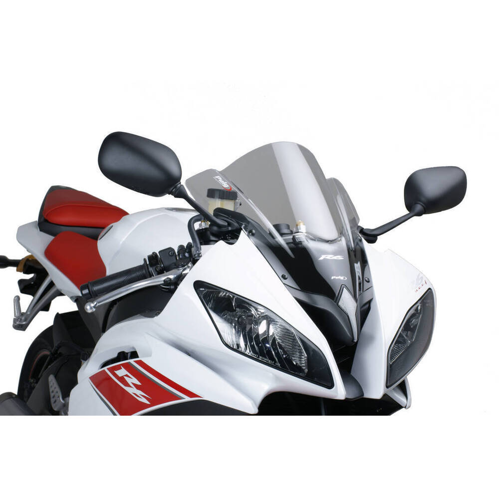 Puig Z-Racing Screen Compatible With Yamaha YZF-R6 2008 - 2016 (Light Smoke)