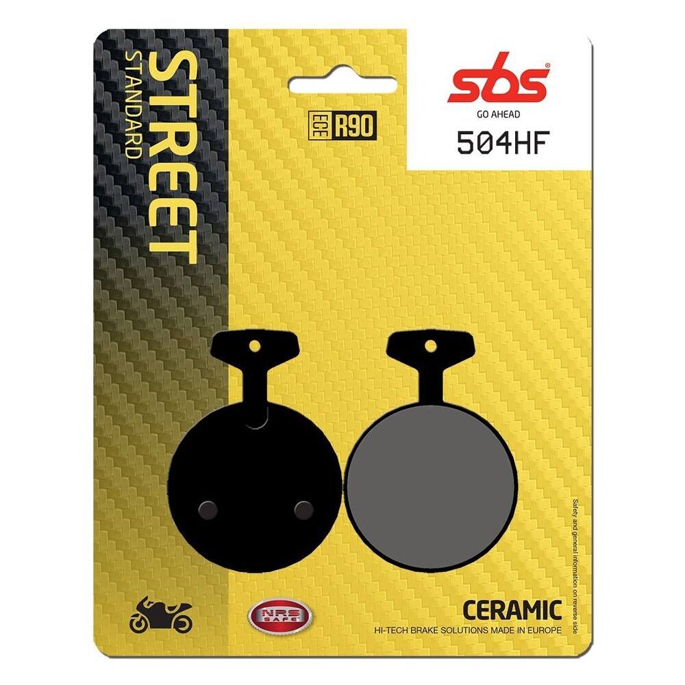 SBS CERAMIC BRAKE PADS FRONT / REAR