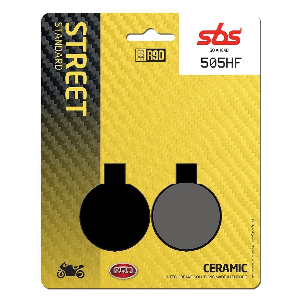 SBS CERAMIC BRAKE PADS FRONT / REAR