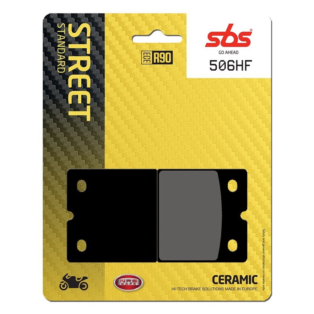 SBS CERAMIC BRAKE PADS FRONT / REAR