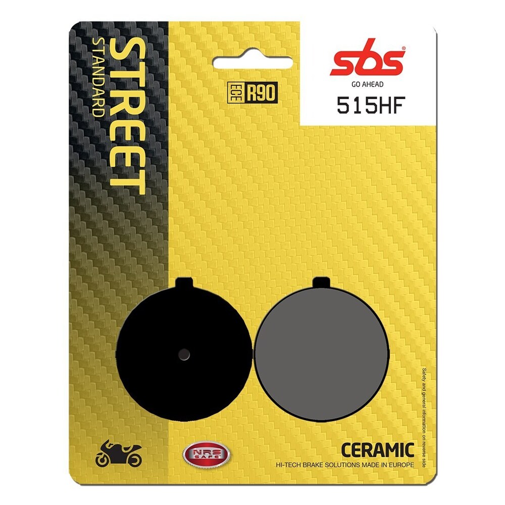 SBS FRICTION - Ceramic Front Brake Pads