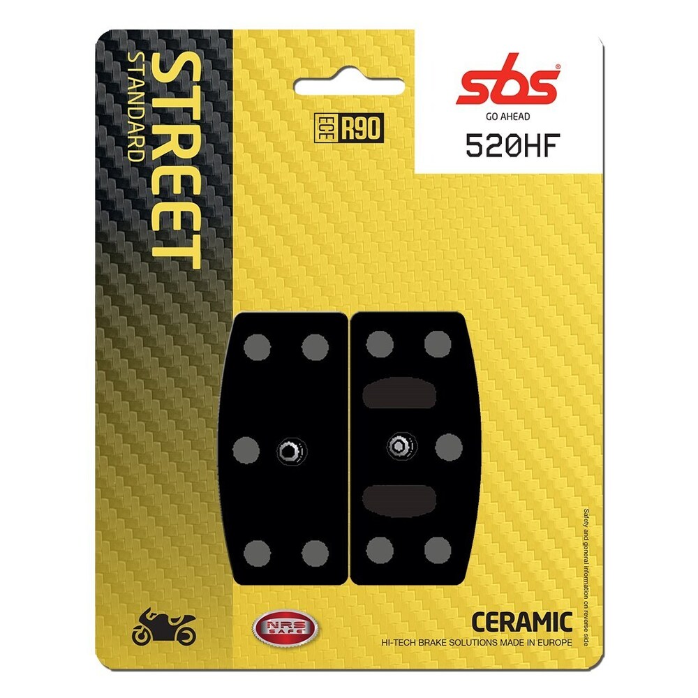 SBS CERAMIC BRAKE PADS FRONT / REAR