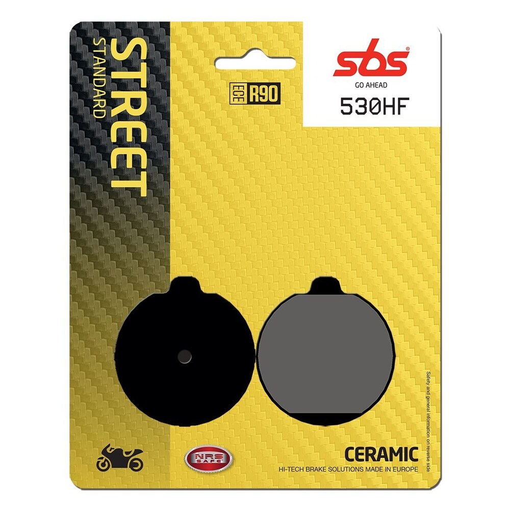 SBS CERAMIC BRAKE PADS FRONT / REAR