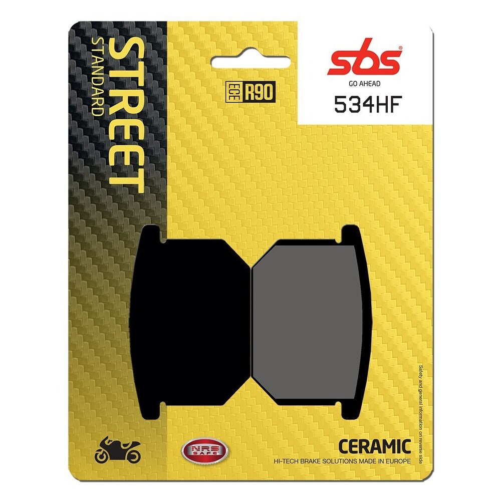 SBS CERAMIC BRAKE PADS FRONT / REAR