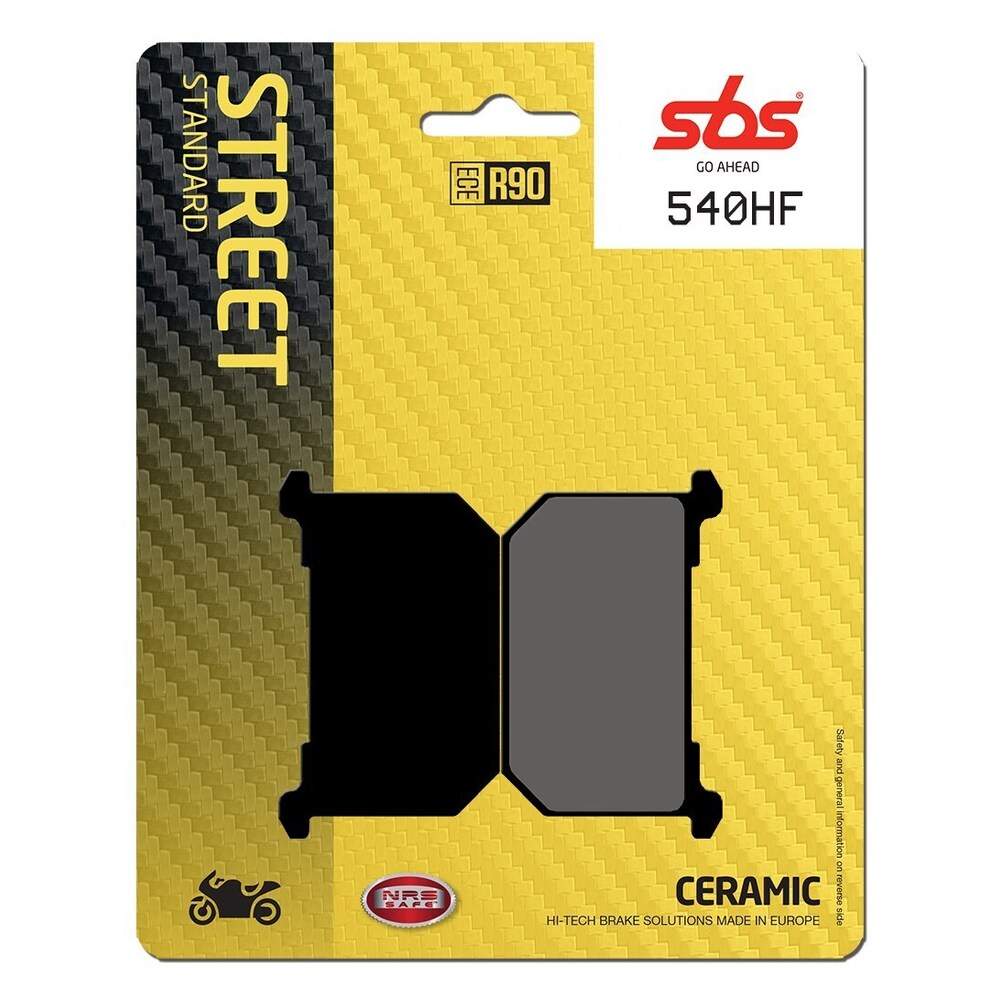 SBS FRICTION - Ceramic Front / Rear Brake Pads