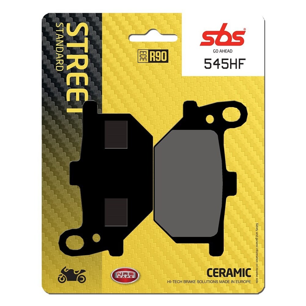 SBS CERAMIC BRAKE PADS FRONT / REAR