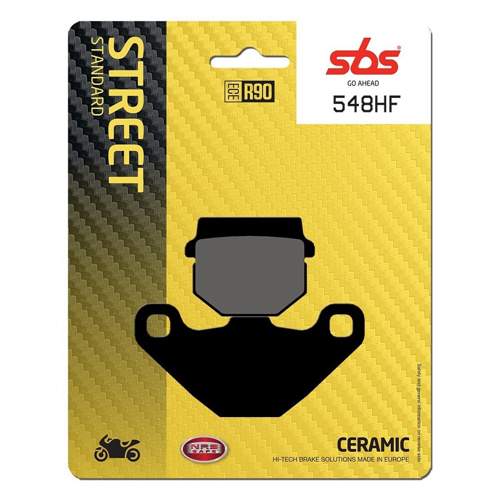 SBS FRICTION - Ceramic Front / Rear Brake Pads (SBS 102)