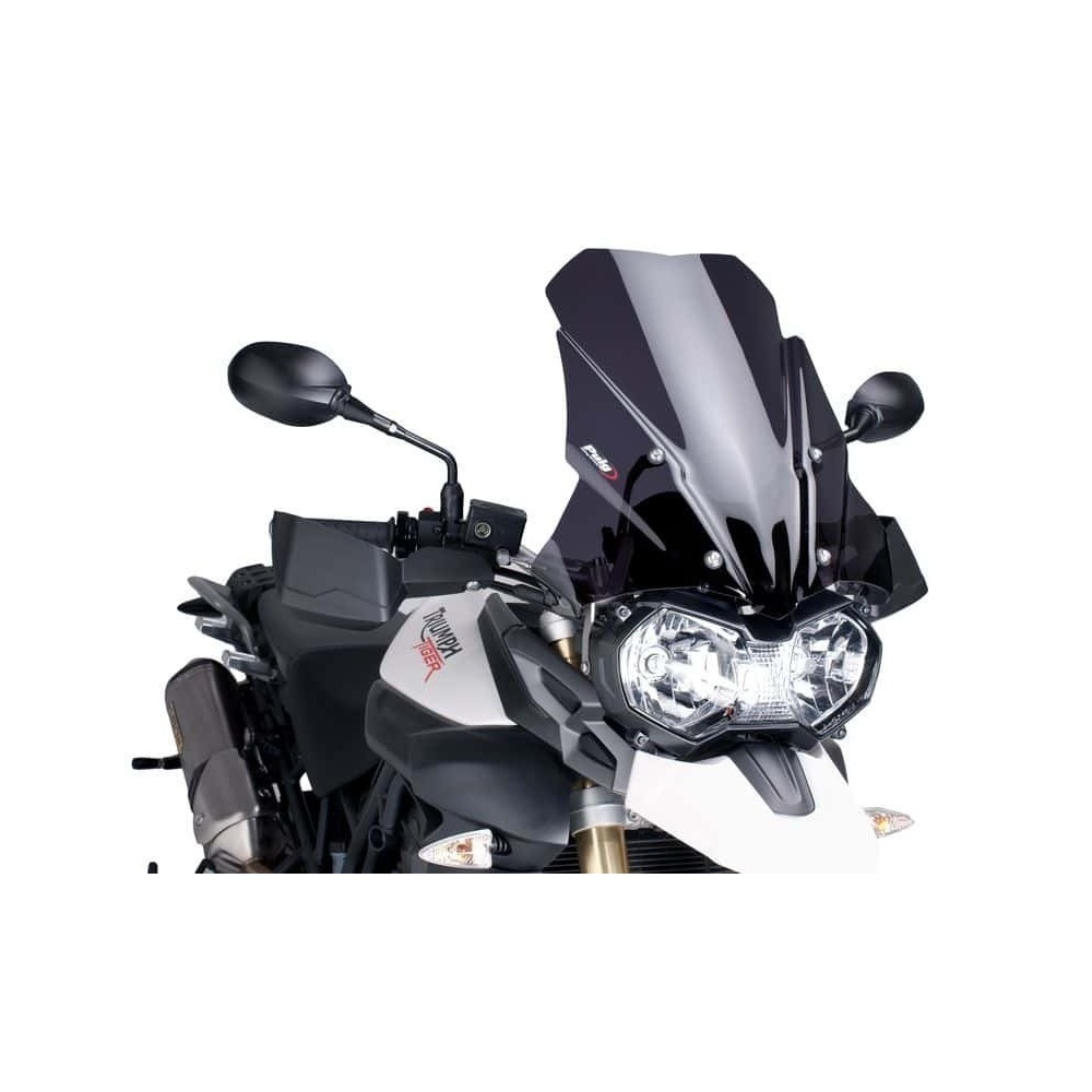 Puig Touring Screen To Suit Triumph Tiger 800 Models (Dark Smoke)