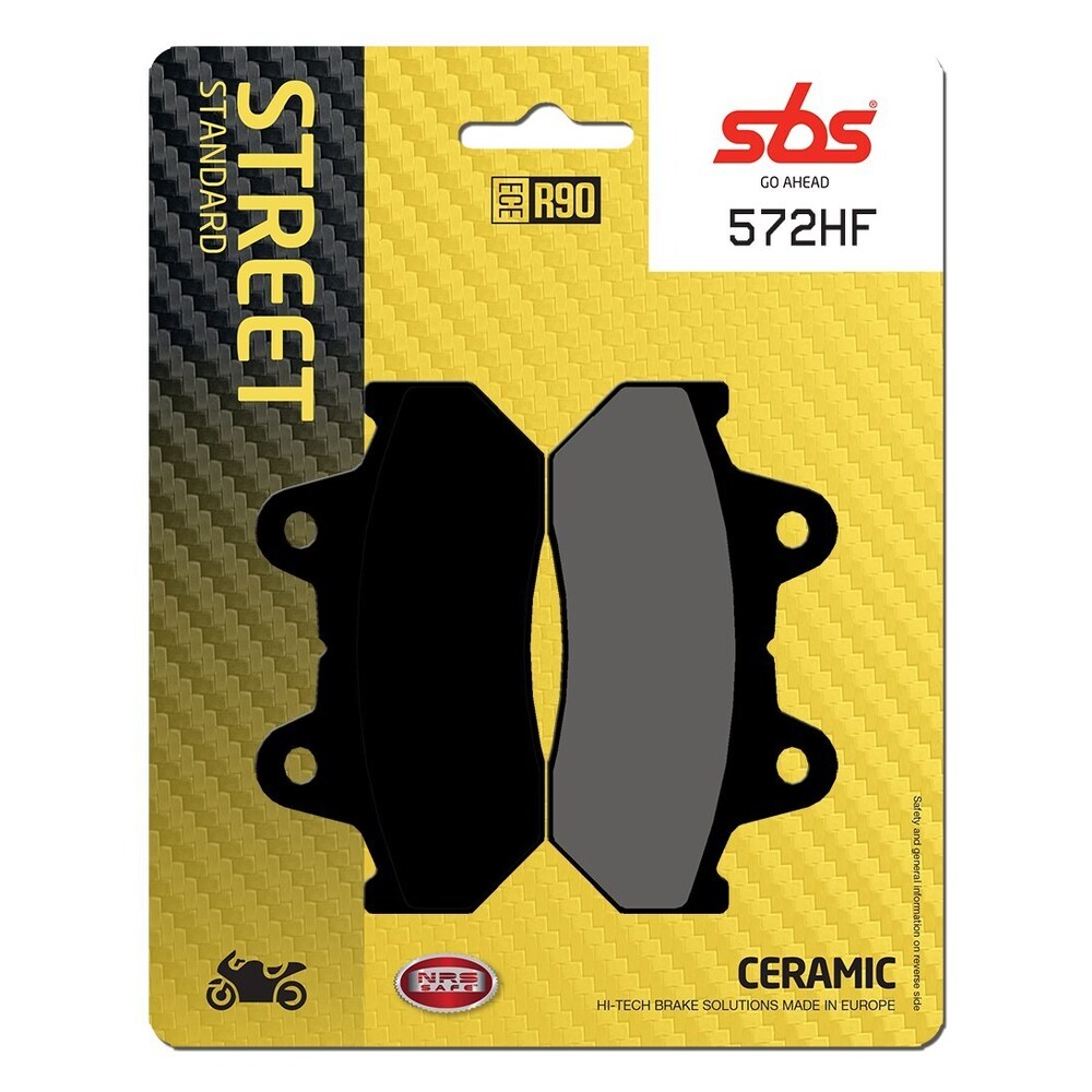 SBS FRICTION - Ceramic Front / Rear Brake Pads (SBS 127)