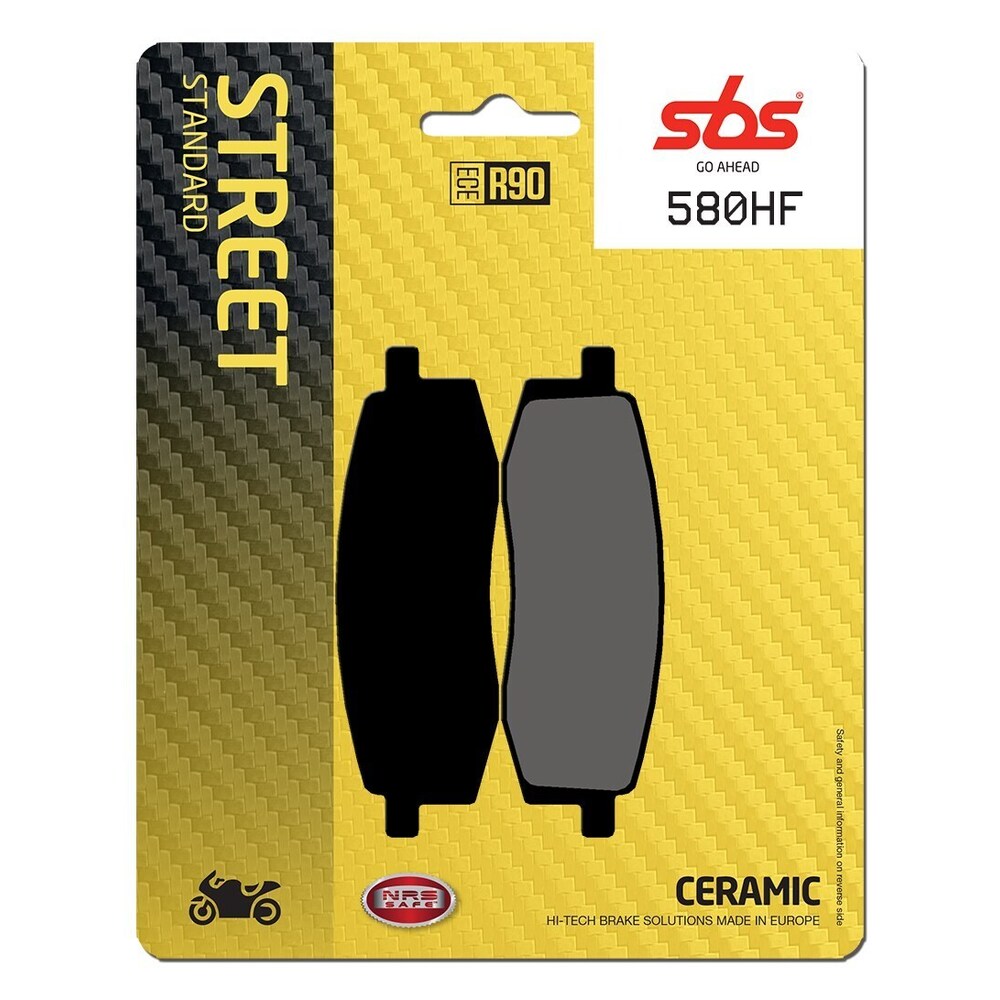 SBS CERAMIC BRAKE PADS FRONT / REAR